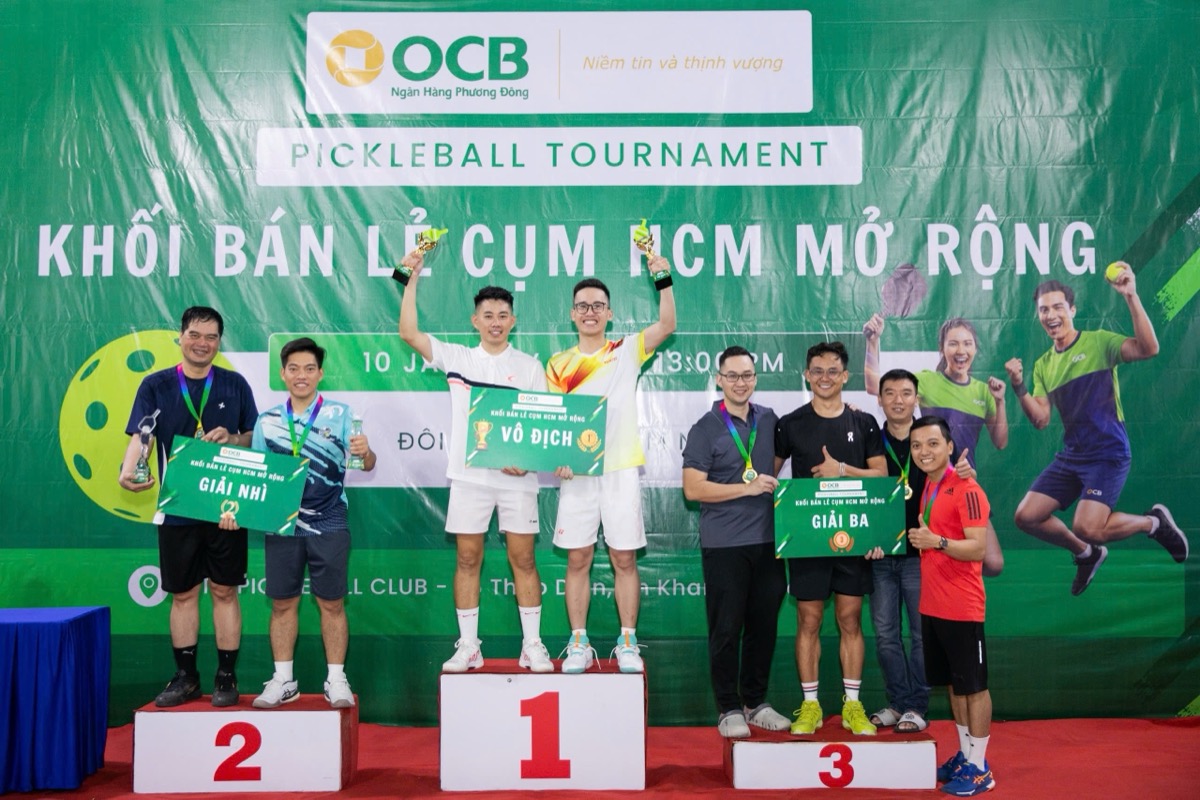 Vô địch Pickleball toàn HCM